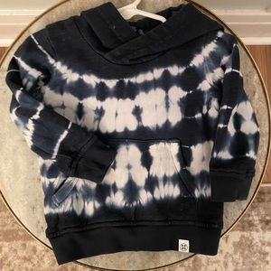 Sovereign Code 12M Toddler Boy’s Blue & White Tie Dyed Hoodie Sweatshirt